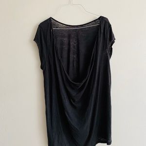 Free People Low Drape Back Top